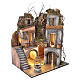 Landhaus mit Schacht 60x50x50cm neapolitanische Krippe s4