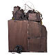 Landhaus mit Schacht 60x50x50cm neapolitanische Krippe s5