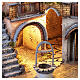 Casolare con pozzo per presepe napoletano 60x50x50 cm s3