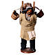 Homem com casco de vinho presépio de Nápoles 12 cm s1
