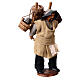 Homem com casco de vinho presépio de Nápoles 12 cm s3