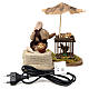 Moving man with basket of eggs and hen Neapolitan Nativity Scene 12 cm s4