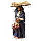 Femme qui porte le pain pour crèche napolitaine 12 cm s2