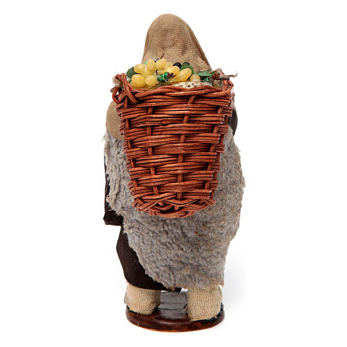 Man with egg baskets Neapolitan Nativity Scene 12 cm 4