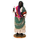 Gypsy with Child in arms for Neapolitan nativity of 30 cm s1