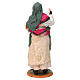 Gypsy with Child in arms for Neapolitan nativity of 30 cm s4