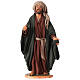 Homme âgé avec cape pour crèche napolitaine de 30 cm s1