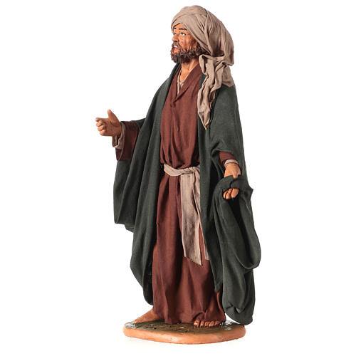 Old Man with Blanket for 30 cm Neapolitan nativity 3