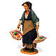 Femme avec paniers de fruits pour crèche napolitaine de 30 cm s2
