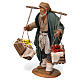 Man with fruit and vegetable baskets for Neapolitan Nativity Scene 30 cm s2