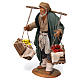 Man with Two Baskets of Fruits and Vegetables for Neapolitan nativity 30 cm s2