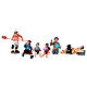 Personaggi presepe terracotta 10 cm presepe napoletano set 36 pz s7
