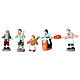 Set 40 Krippenfiguren 4cm neapolitanische Krippe s3