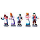 Figurines for Neapolitan Nativity Scene 40 pieces real height 4 cm s4