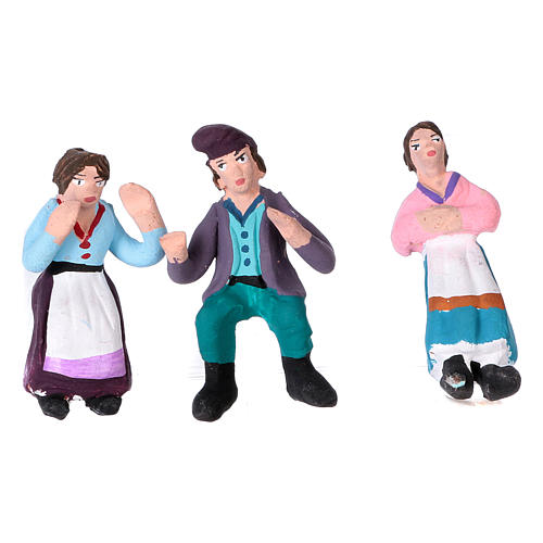 Estatuas para belén altura real 4 cm belén napolitano set 40 piezas 8