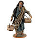 Man with tub and cage for 30 cm Nativity Scene s1