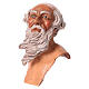 Körperteile-Set aus Terrakotta, Heiliger König mit weißem Bart, für 35 cm Krippe s2