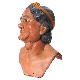 Körperteile-Set aus Terrakotta, alte Frau, für 35 cm Krippe