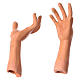 Tête mains pieds Femme avec chignon 35 cm s4