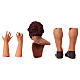 Körperteile-Set aus Terrakotta, junger Hirte, für 35 cm Krippe s6