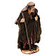 STOCK St Joseph extra dressed in terracotta, 10 cm Neapolitan nativity s3