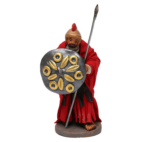 STOCK Soldato Romano vestito in terracotta di 10 cm presepe napoletano 1
