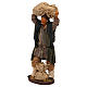 STOCK Man carrying sacks, Neapolitan Nativity scene 18 cm s3