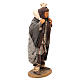 STOCK Pastore con pecora vestito in terracotta cm 18 presepe napoletano s4