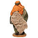 STOCK Shepherd with jug dressed in terracotta, 30 cm Neapolitan nativity s5