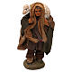 STOCK Pastore con pecora vestito in terracotta 10 cm Presepe Napoli s1
