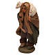 STOCK Pastore con pecora vestito in terracotta 10 cm Presepe Napoli s2