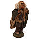 STOCK Pastore con pecora vestito in terracotta 10 cm Presepe Napoli s3