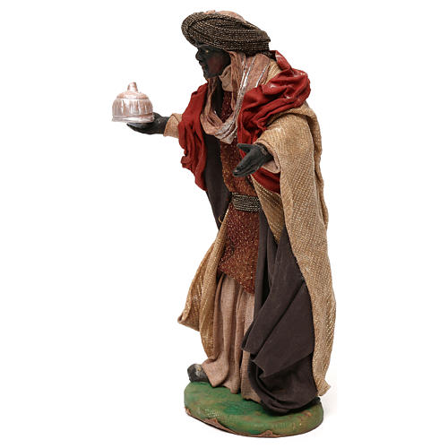 STOCK Série Rois Mages terre cuite crèche napolitaine 18 cm 6