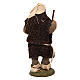 STOCK Mendicante cappotto lana presepe napoletano 10 cm s4