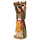 STOCK Woman with boxes of vegetables, Neapolitan Nativity scene 14 cm s2
