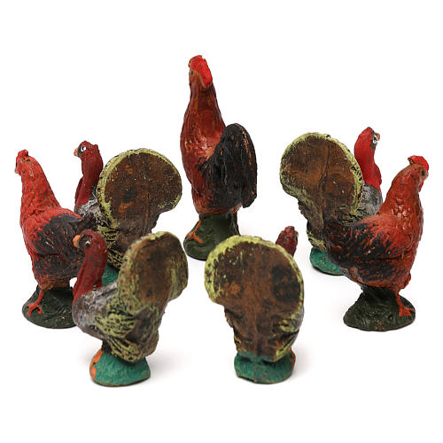 STOCK Animali da cortile presepe napoletano 10 cm 2