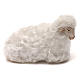STOCK Mouton laine blanche crèche napolitaine 14 cm s1