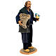 Man with parrot for Neapolitan Nativity Scene with 30 cm characters s4