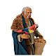 Man with parrot figure 30 cm Neapolitan nativity s4