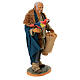 Man with parrot figure 30 cm Neapolitan nativity s5