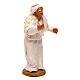 Old man with candle miniature, 10 cm Neapolitan nativity s3