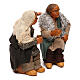 Coppia di ubriachi presepe napoletano 10 cm s3
