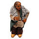 Coppia di ubriachi presepe napoletano 10 cm s5