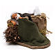 Men asleep covering himself animated Neapolitan Nativity Scene with 12 cm figurines s1