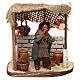 Man at the market miniature, 10 cm Neapolitan nativity s1