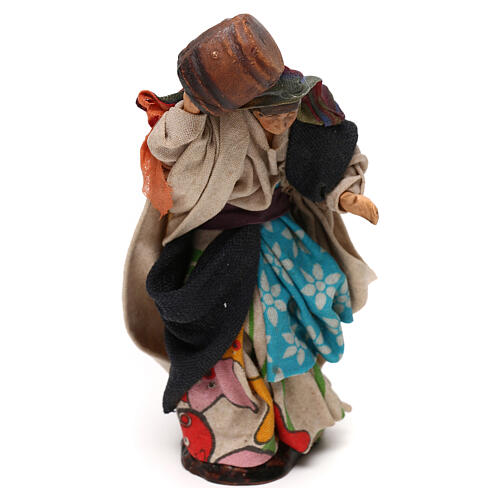 Kobieta z beczką, szopka neapolitańska, 12 cm 1