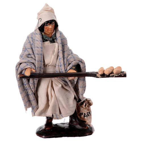 Baker figurine, 12 cm Neapolitan nativity 1