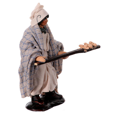 Baker figurine, 12 cm Neapolitan nativity 3