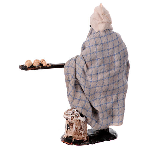 Baker figurine, 12 cm Neapolitan nativity 4