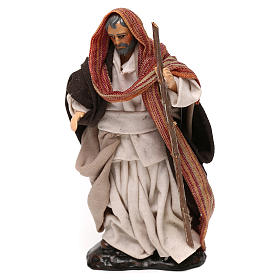 Neapolitan Nativity Scene: Neapolitan Nativity scene, St. Joseph 12 cm
